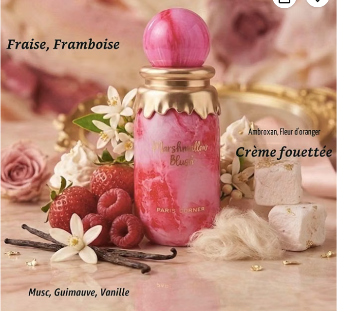Marshmallow Blush de Paris Corner pour femme et homme