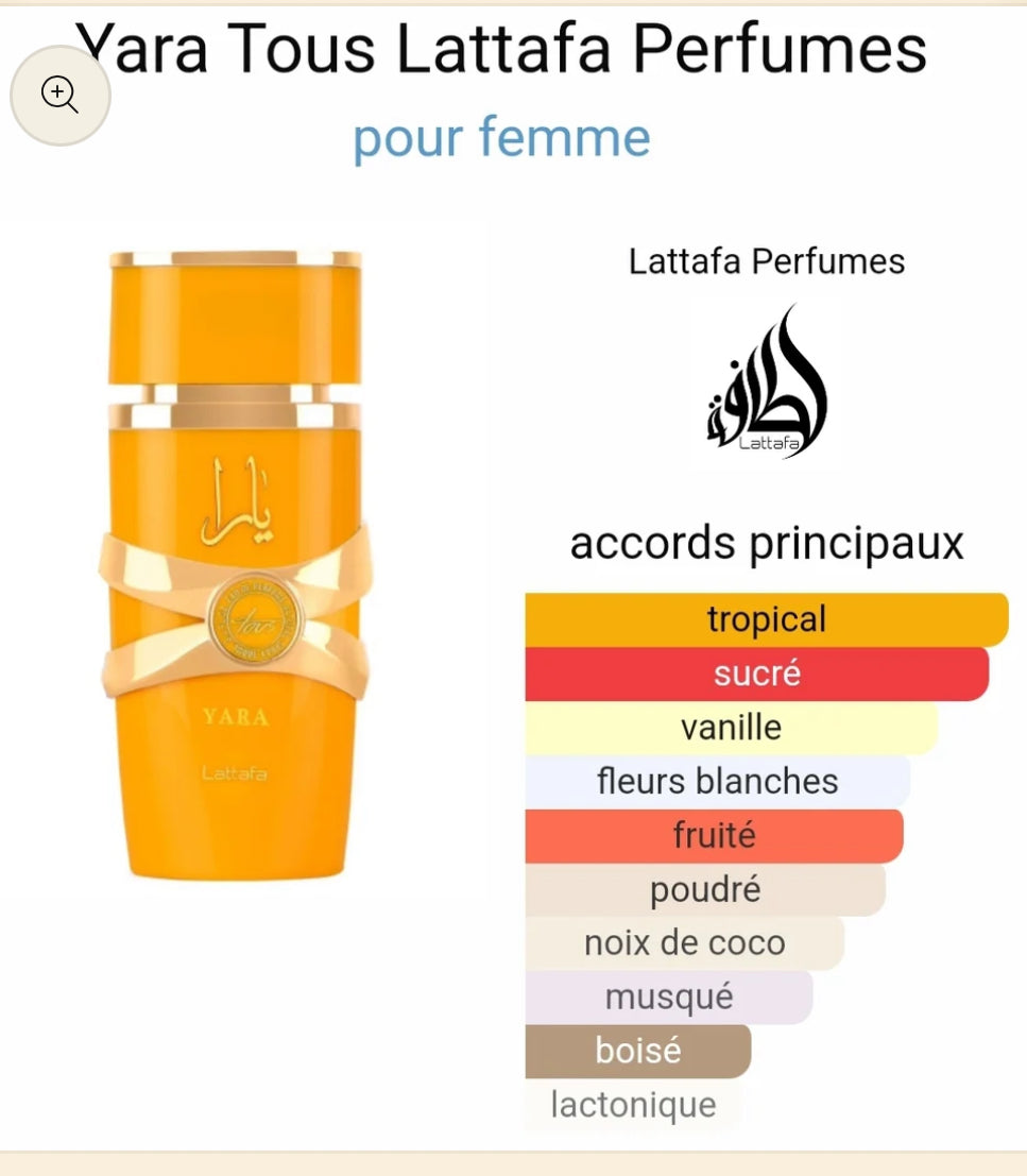 Yara Tous de Lattafa – Eau de parfum