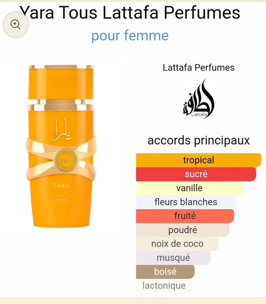Yara Tous de Lattafa – Eau de parfum
