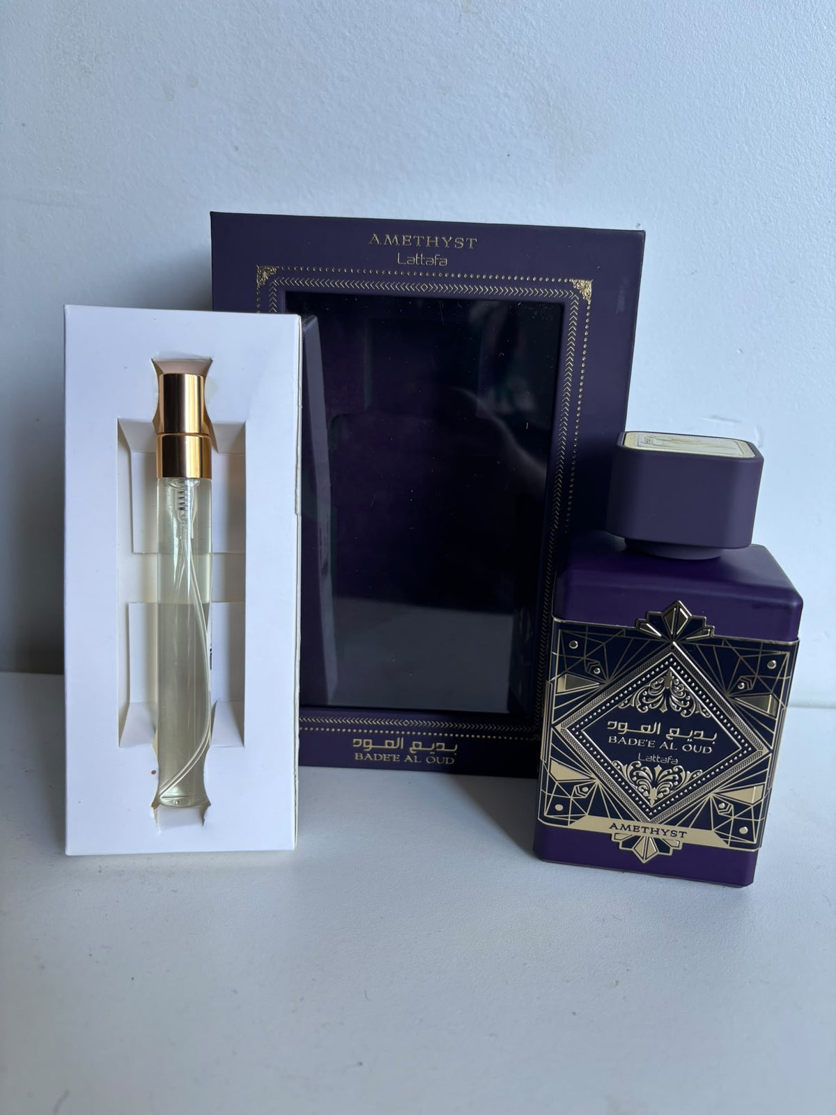 Flacon de 100ML?10ML et boîte du parfum